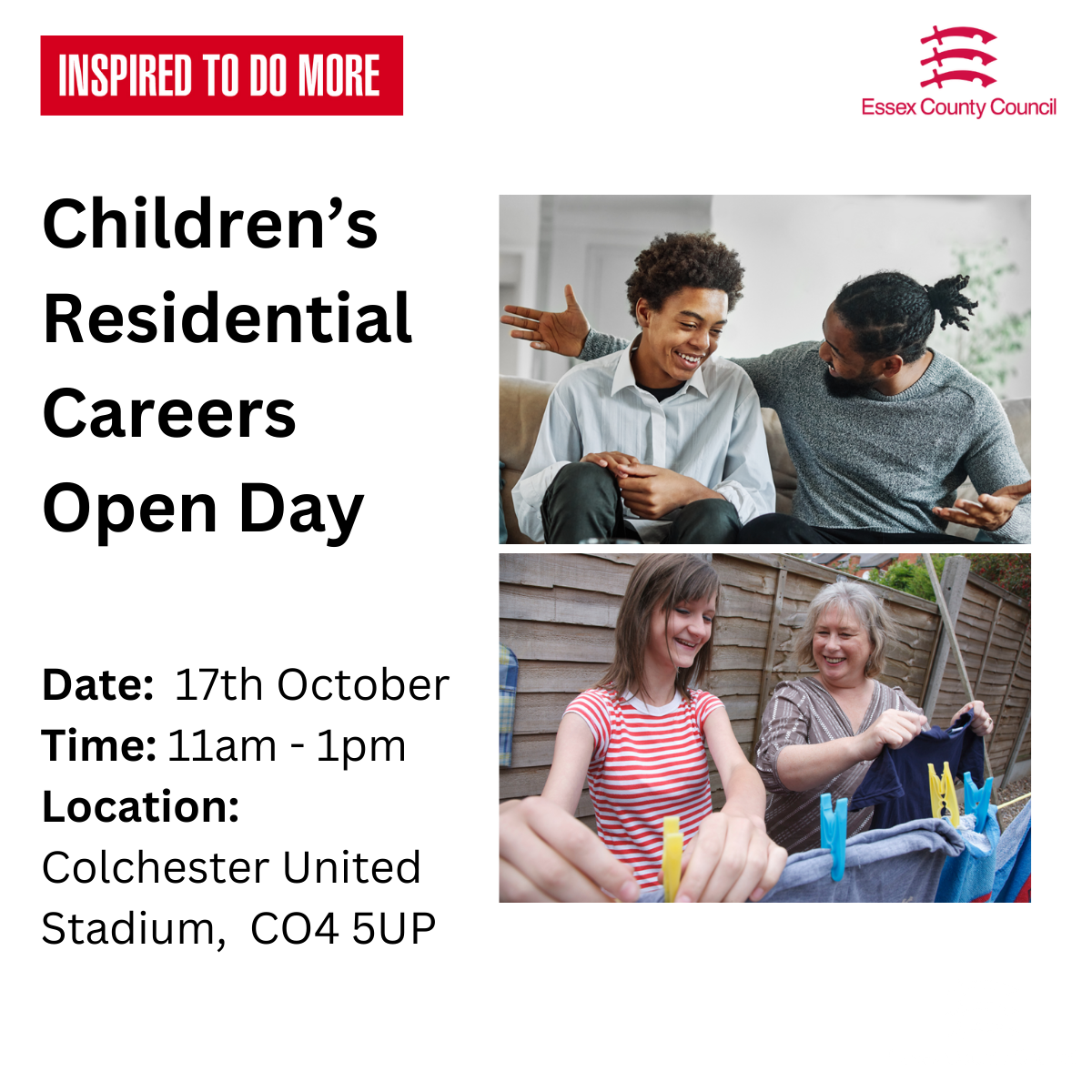 Residential Care Recruitment Open Day – Colchester